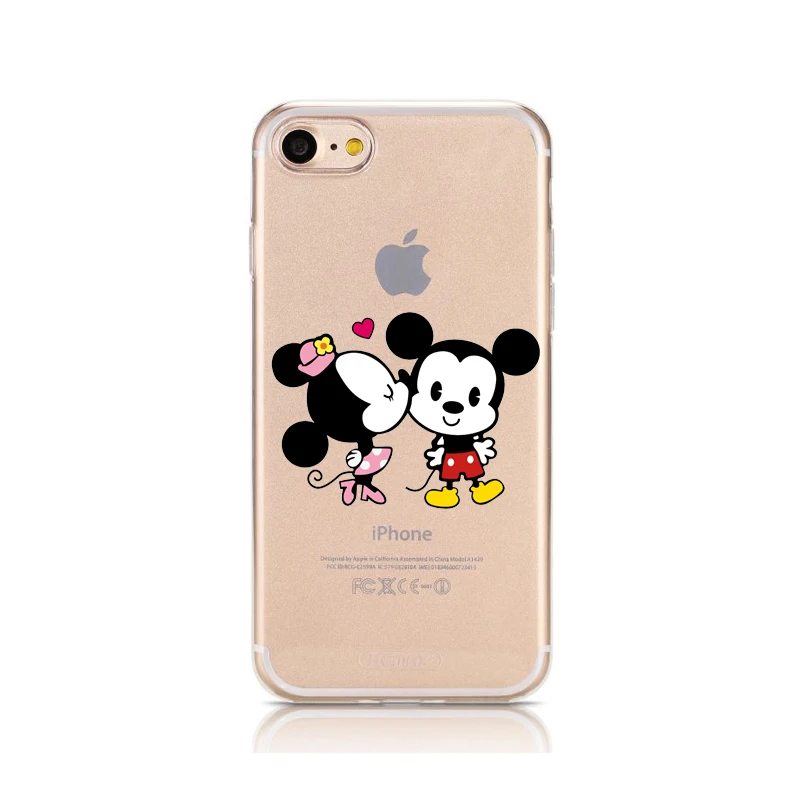 Милый мультяшный чехол для телефона для iPhone 11 Pro Max 6 6s 7 8 plus X Xr Xs Max 5S se силиконовый мягкий ТПУ чехол s для iPhone 7 забавные чехлы - Цвет: 8