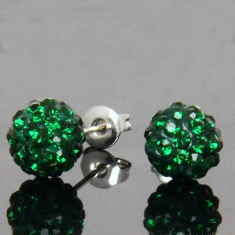 14 shen lv Pendientes женские серьги для женщин ювелирные изделия brincos серьги гвоздики orecchini модные oorbellen aretes Кристалл Стразы - Окраска металла: 14 shen lv