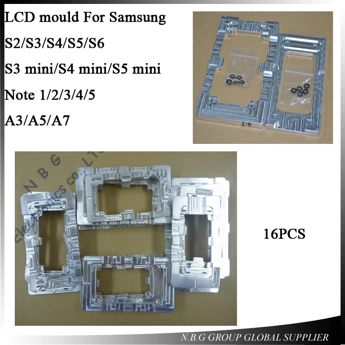 Алюминиевые прецизионные формы для ремонта экрана Samsung Galaxy Note 1/Note 2/Note 3/Note 4/Note 5/Note