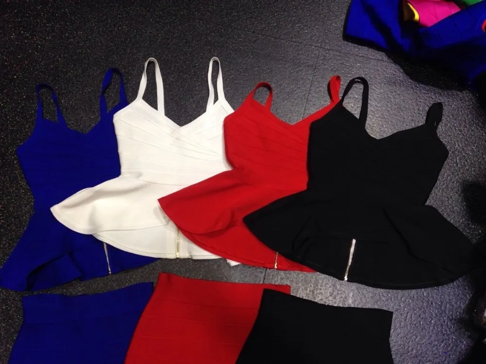 Женский трикотажный топ с оборками черный синий бежевый или красный на