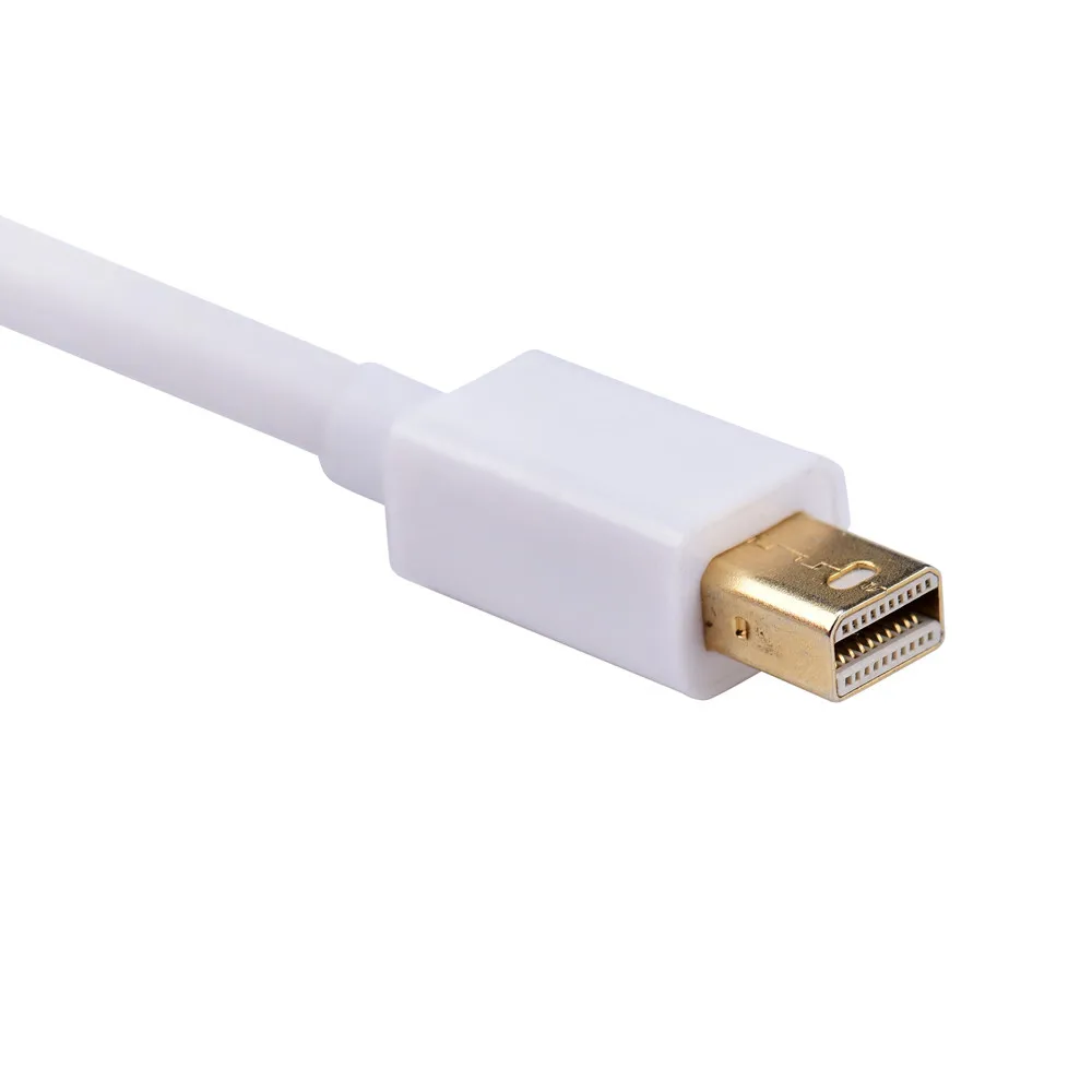 Недавно Новые 3 в 1 Мини Дисплей Порты и разъёмы к DVI VGA HDMI кабель переходник для