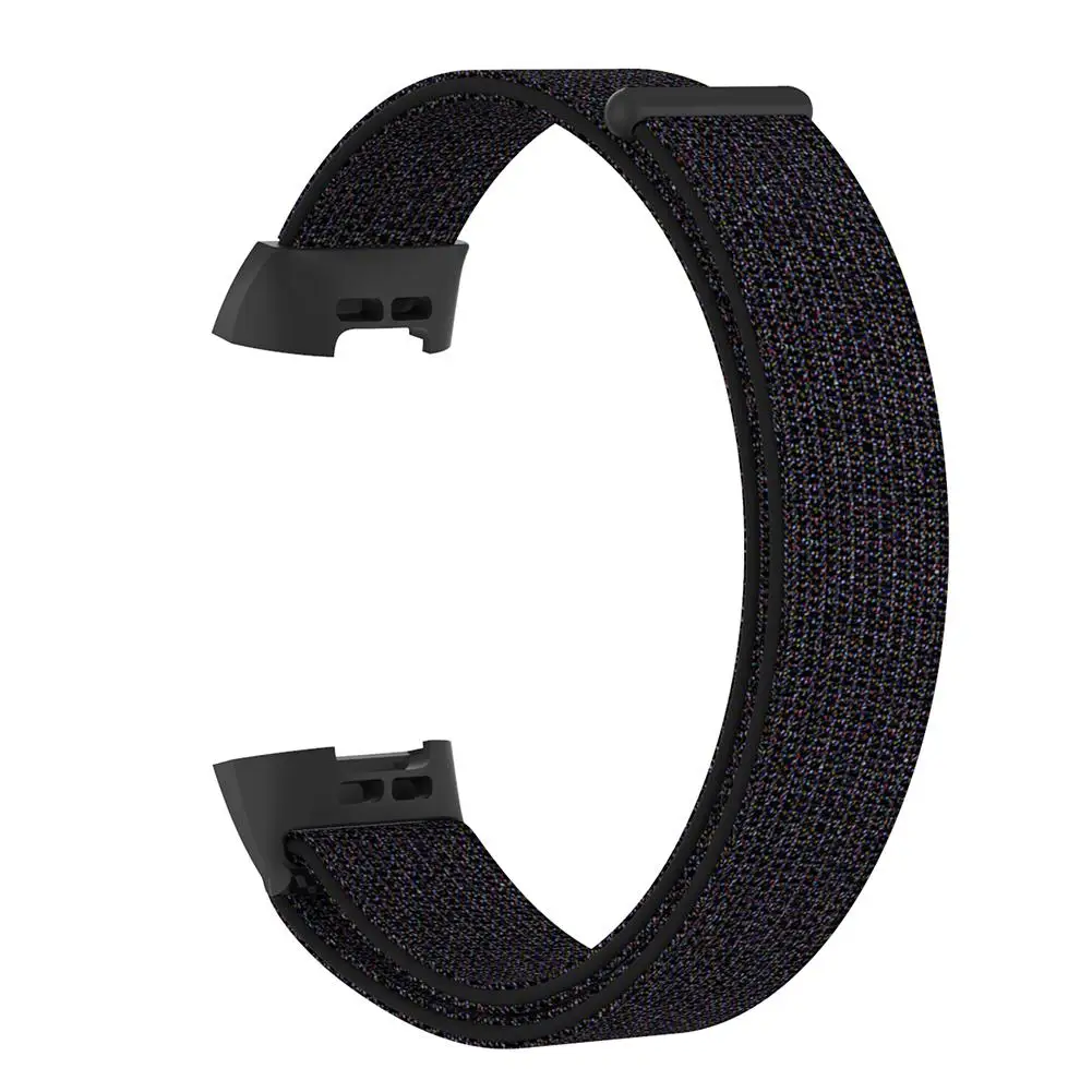 10 цветов нейлоновый сменный ремешок для Fitbit Charge 3 умный спортивный браслет высокого качества вязаный ремешок 22 см браслет