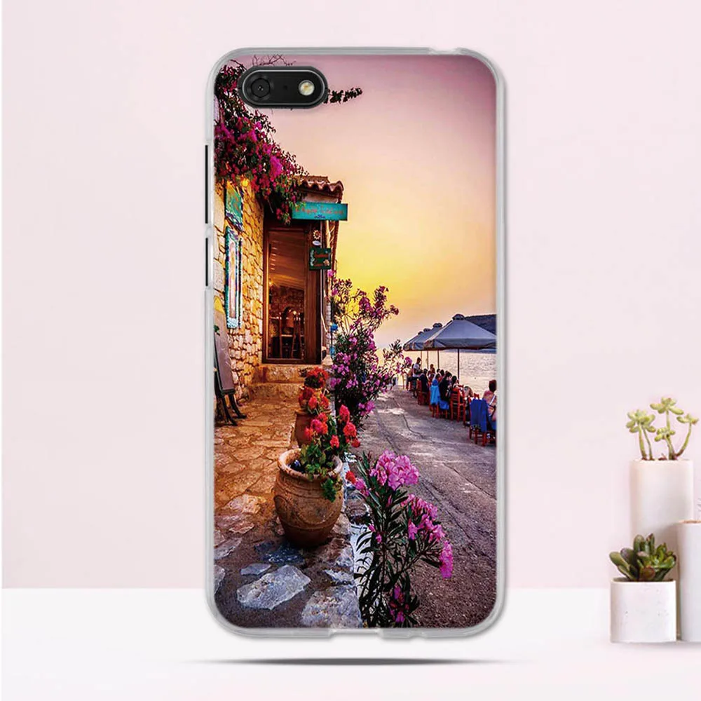 Чехол для huawei Y5 2018 Крышка Prime чехол на заднюю панель из мягкого ТПУ бампер Honor Play 7 7s