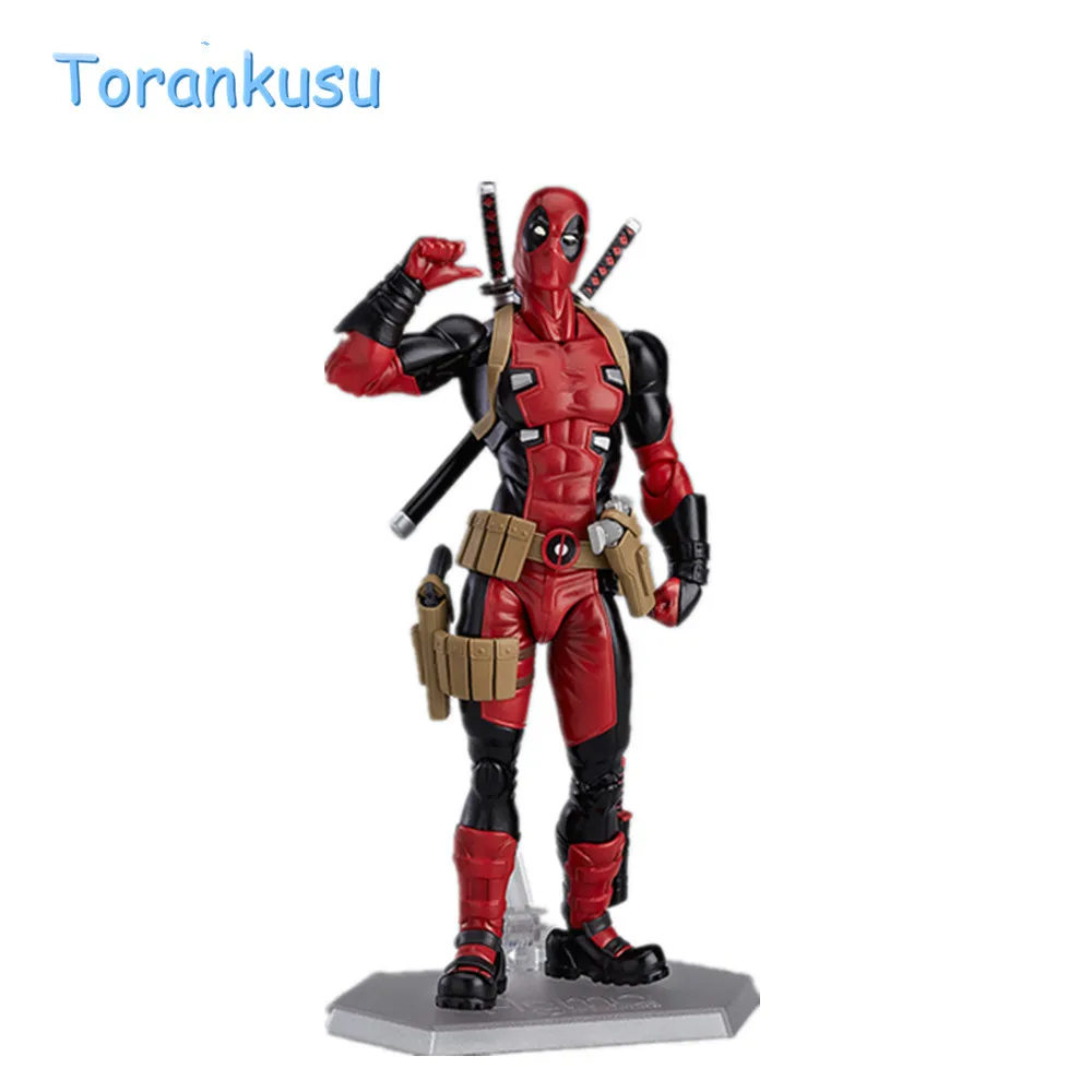 Экшн фигурка Дэдпул Figma EX 042 аниме deadpooll DX Ver Super Hero BJD figge juguetes Коллекционная модель