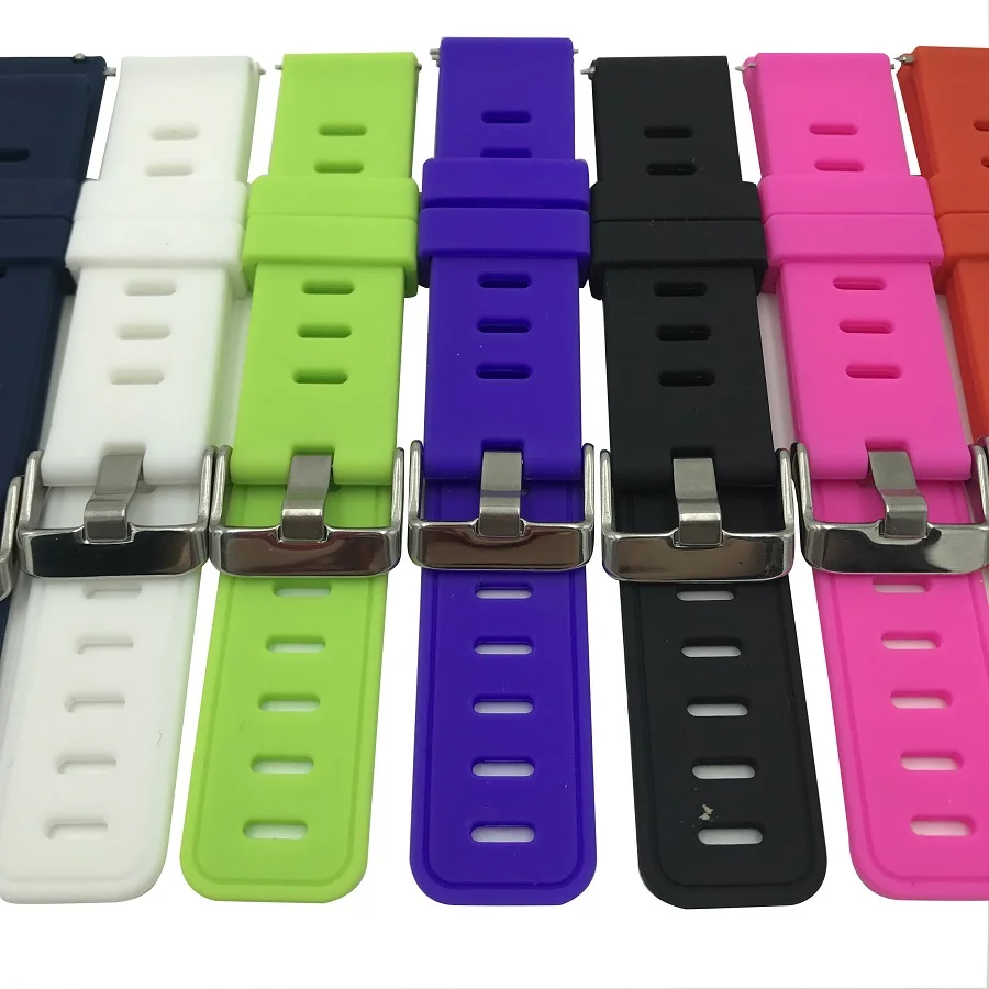20 мм силиконовый ремешок для часов для Huami Amazfit Bip PACE Lite Youth сменный ремешок для Huami GTS наручные часы для Amazfit Stratos 2