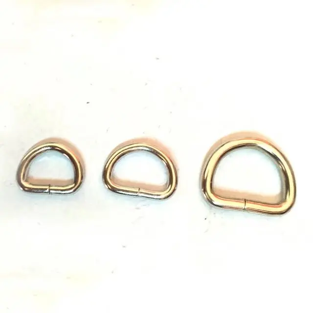 100 шт. D образные кольца 12 мм (1/2 дюйма) толщиной 3 0 мм|bag buckle|dee ringd ring bag |