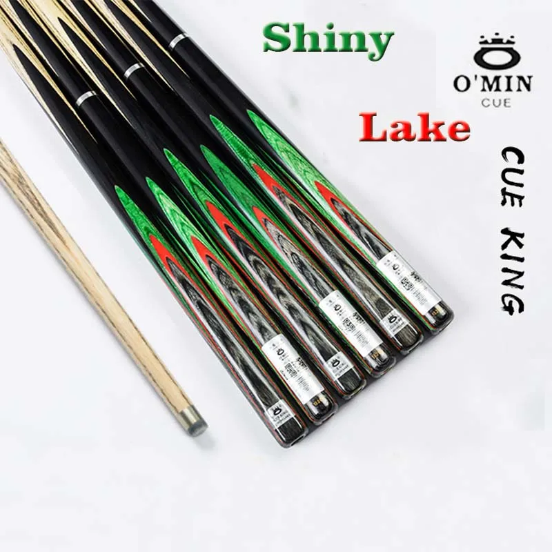2018 Новый OMIN Shiny Lake Billiards 3/4 Снукер Cue 10 мм наконечник со снукерным кием кейс набор