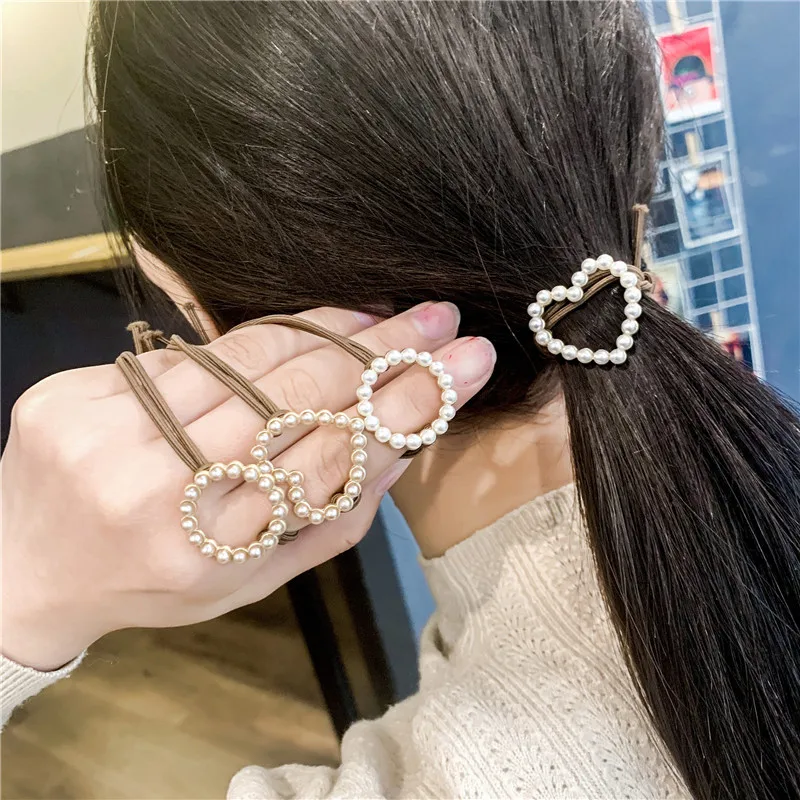 Корейская мода жемчужная заколка металлическая для волос элегантная Бобби