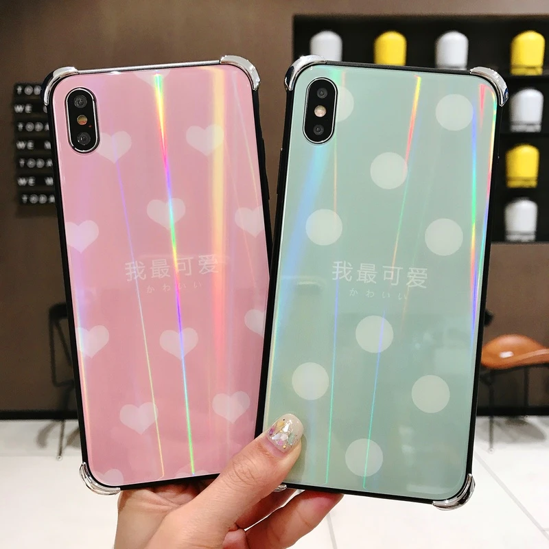 Розовый любящий сердце лазерный ослепляющий свет закаленное стекло синий