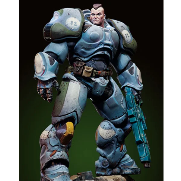 1/32 Sgt. Коннор Змеиный тяжелый пехотный набор из смолы фигурка GK серии