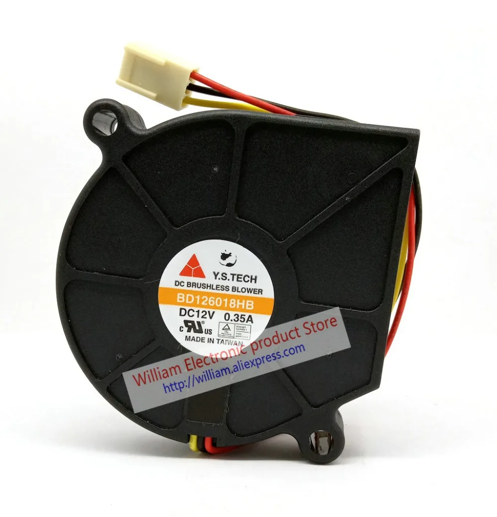 Оригинальный BD126018HB, 12 В постоянного тока, 0,35 А, BD126018MB, 0,20 A, 60x18 мм, 3 линейки для Φ 3324SR, вентилятор охлаждения