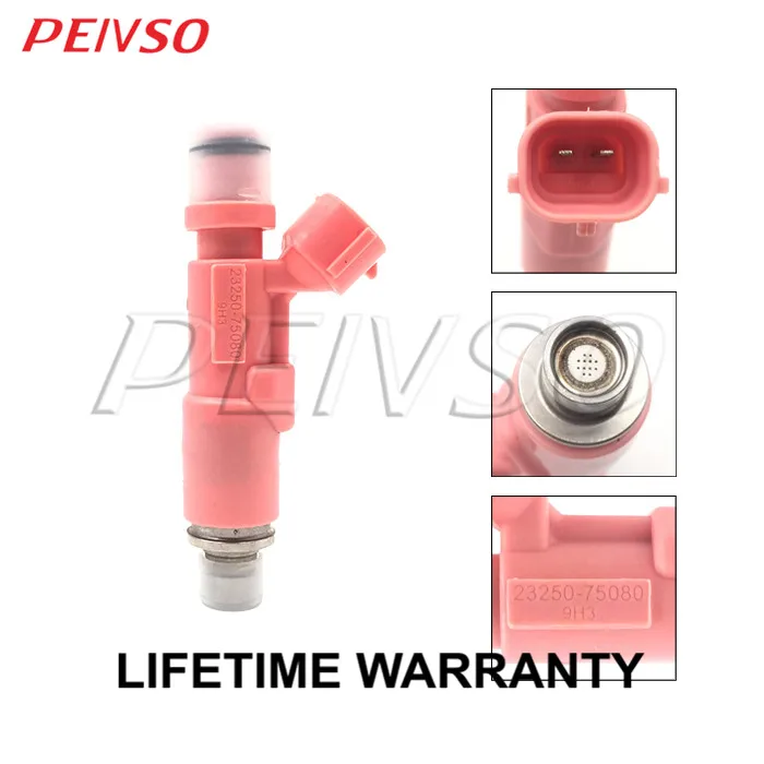 

4x 23250-75080 23209-79135 fuel injector for TOYOTA EU HIACE 2.7L 3RZ 2001-2006