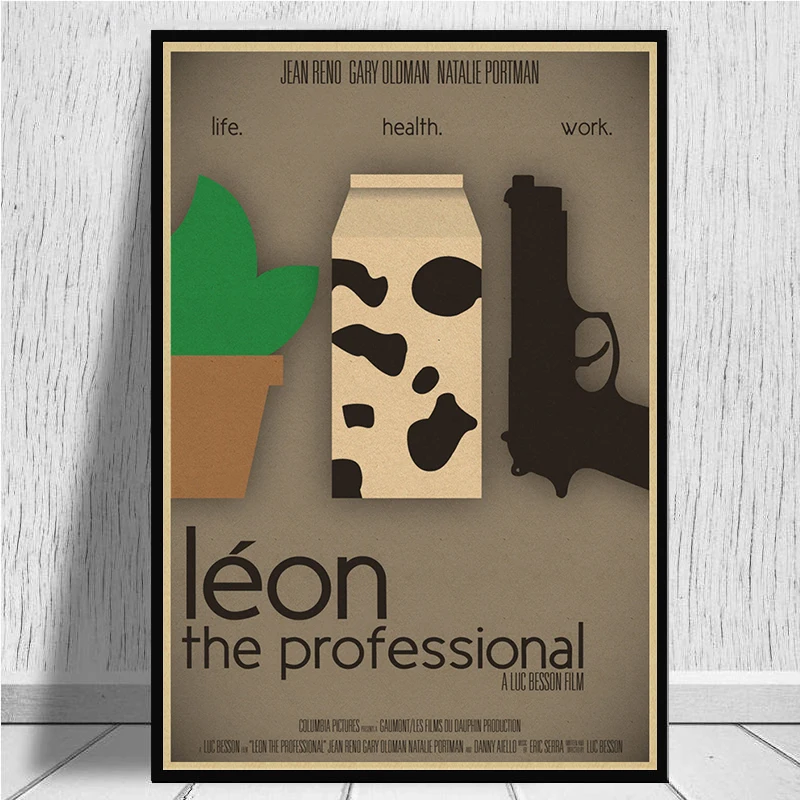 LAITANG Leon профессиональный винтажный фотопостер Настенный декор украшение для