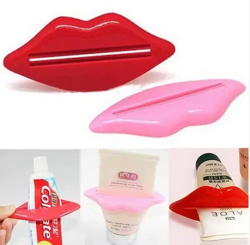 2 предмета пикантная обувь губ диспенсер трубопрокатный держатель зубная паста