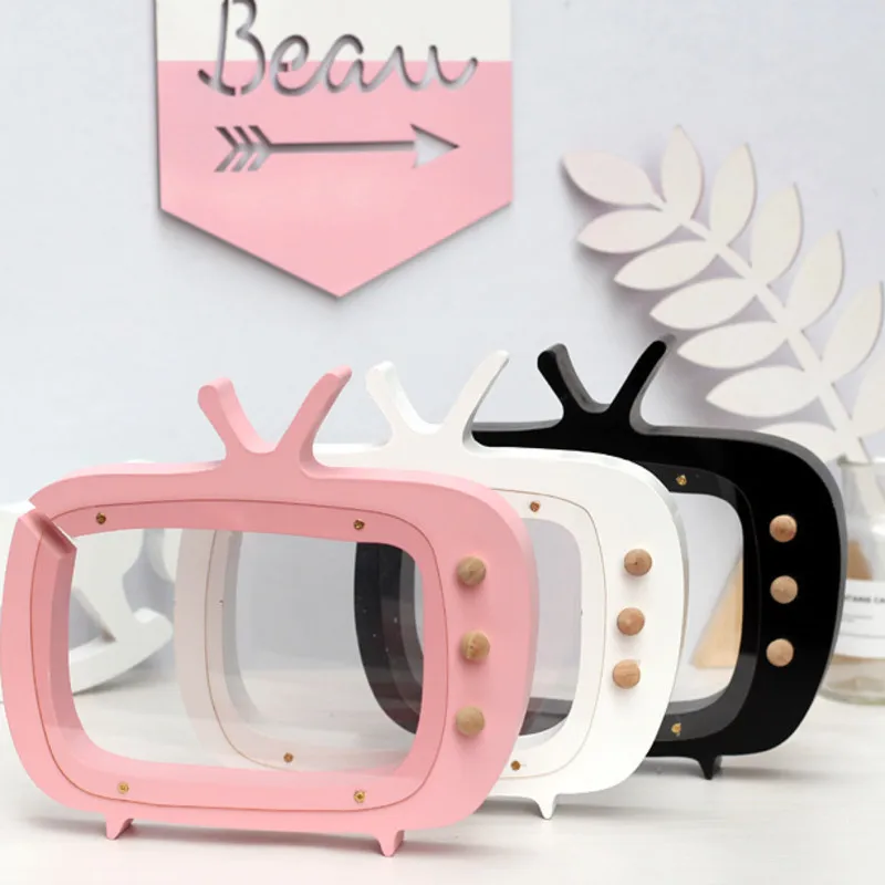 Креативные Деревянные Художественные Канцтовары копилка детская деревянная