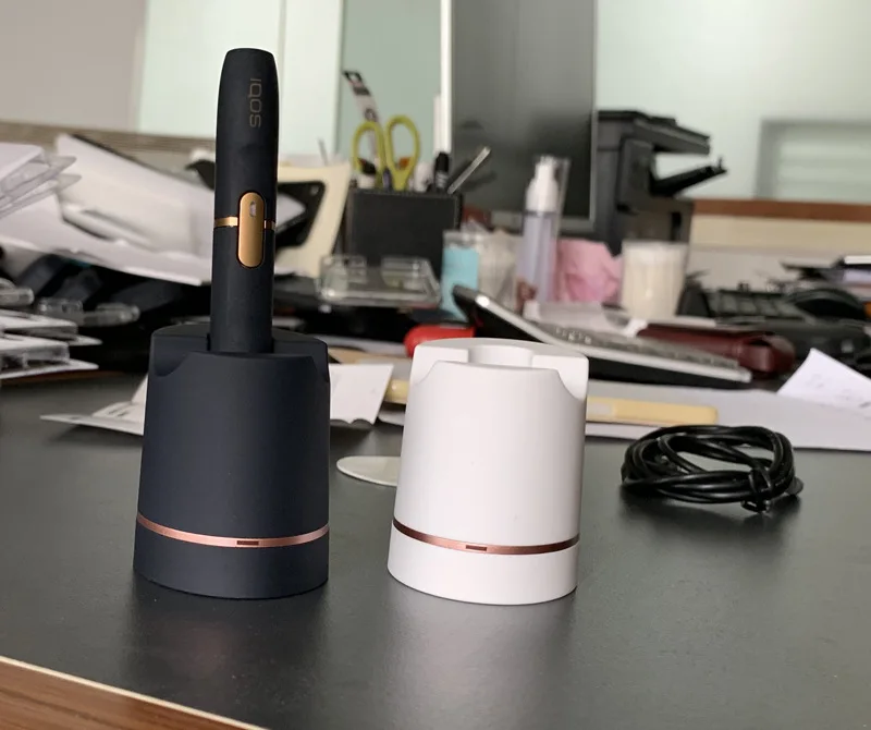 Быстрое зарядное устройство для IQOS 3 минут, полностью черно-белый цвет, дизайн, аксессуары, модный дизайн, зарядное устройство, Подставка для зарядки