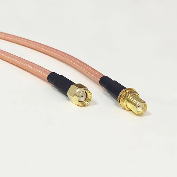 Модемный коаксиальный кабель RP-SMA Штекерный разъем Переключатель SMA Гнездовой RG142