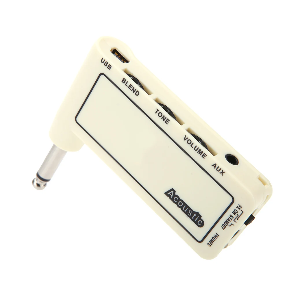 Мини Аккумуляторная Электрическая Гитара Зажигания Усилитель Для Наушников