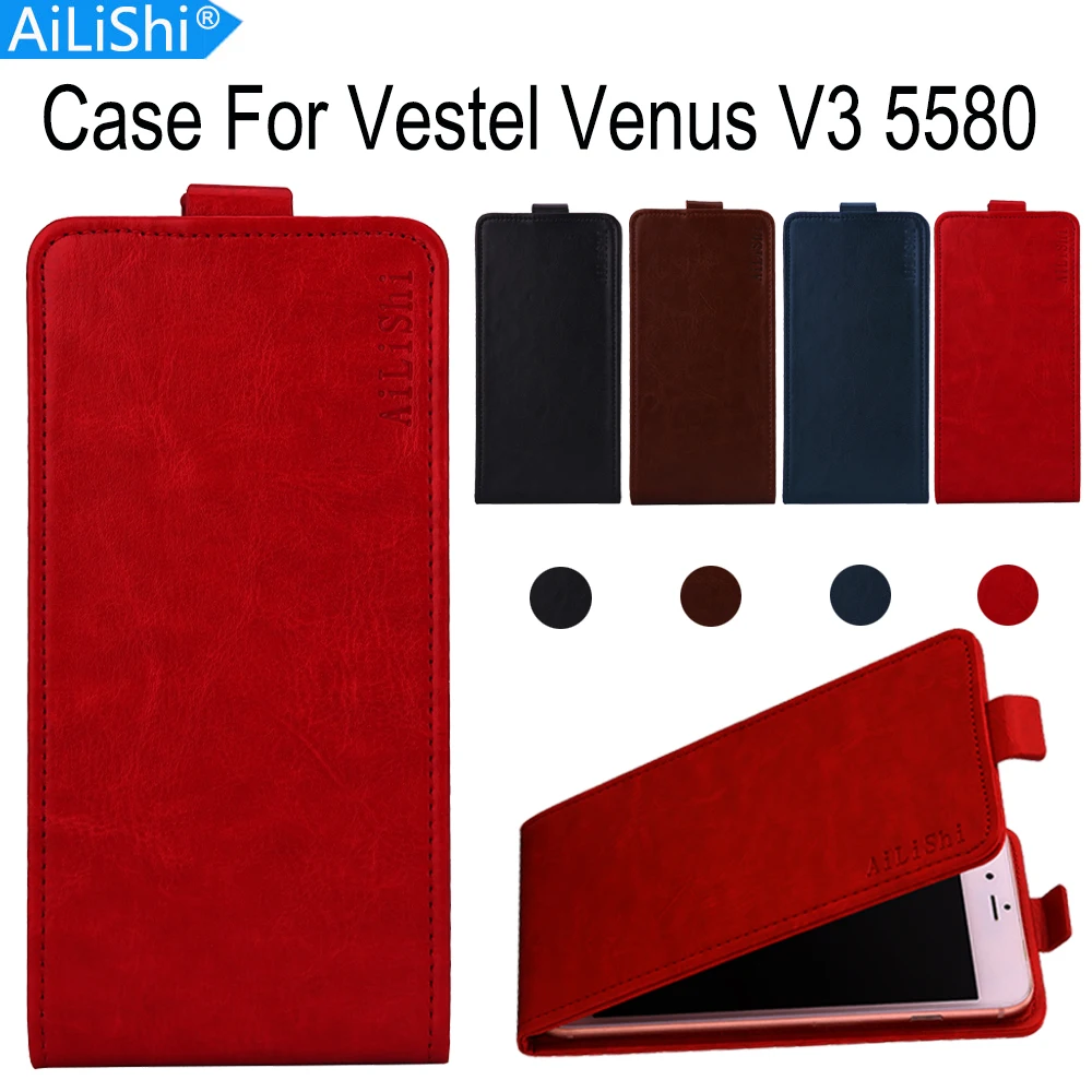 AiLiShi чехол для vestel Venus V3 5580 Роскошный кожаный флип-чехол Venus V3 vestel эксклюзивный 100% чехол для телефона кожа + фотография