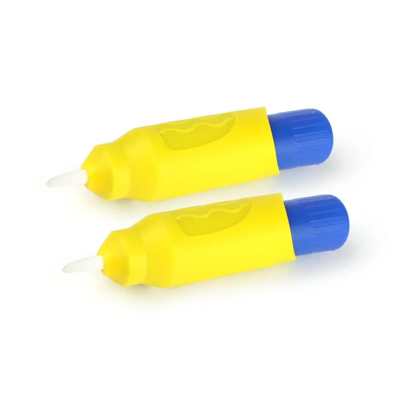 2 pcs yellow brush Милый коврик для рисования, игрушка, кисть для рисования водой, Детские краски, матовая волшебная ручка, кисть для рисования, игровой инструмент, новинка - Цвет: 2 pcs yellow brush