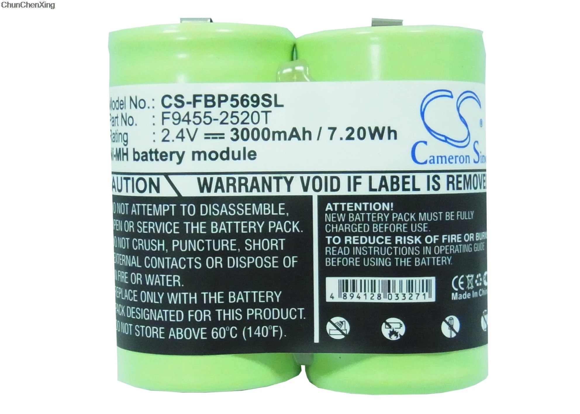 

Cameron Sino 3000mAh Battery F9455-2520T for Fluke 474569