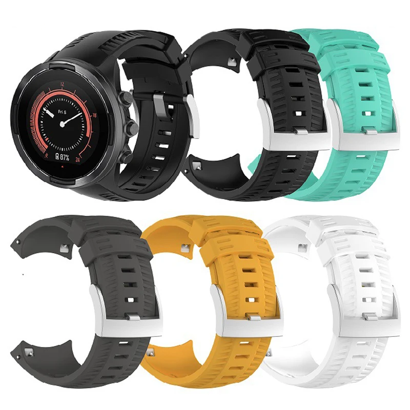 Ремешок MJeess для Suunto Spartan Sport Hr Baro Suunto9 ремешок часов силиконовые браслеты сменный