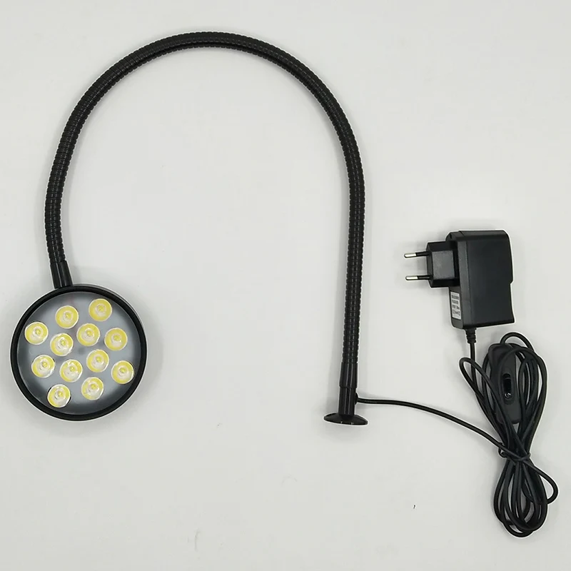 Супер яркий 12W 12 V/24 V/110 V/220 V Gooseneck фрезерный станок светодиодный рабочий светильник