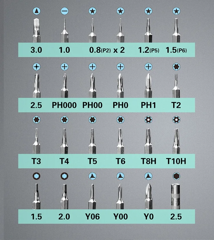 Pro'sKit SD-9322M многофункциональная отвертка инструменты для точного обслуживания