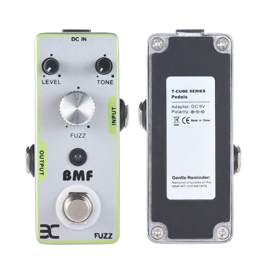 ENO TC 18 Fuzz гитарный эффект педаль настоящий обход аксессуары для гитары|Детали и