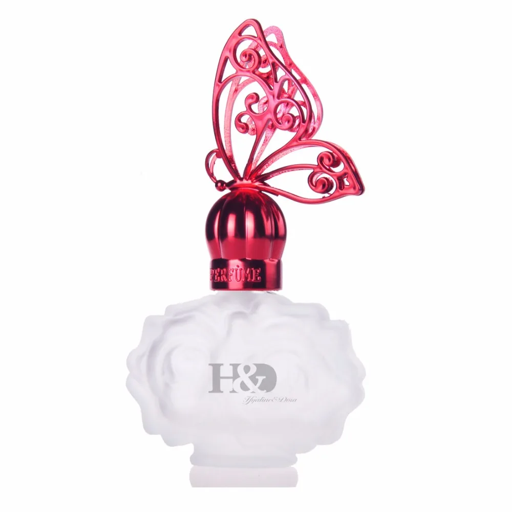 30ML Butterfly Vintage Rose Perfume Bottle Portable Travel Refillable Atomizer For Spray Scent Pump Case | Красота и здоровье