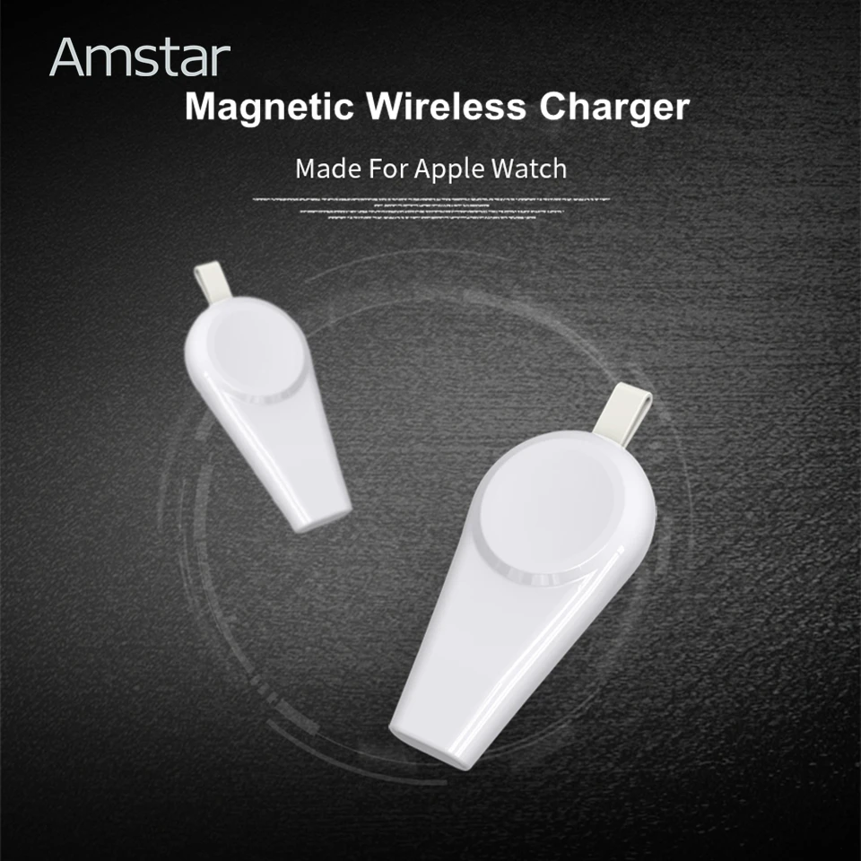 13 шт./лот амстар Беспроводной Зарядное устройство для наручных часов Apple Watch серии