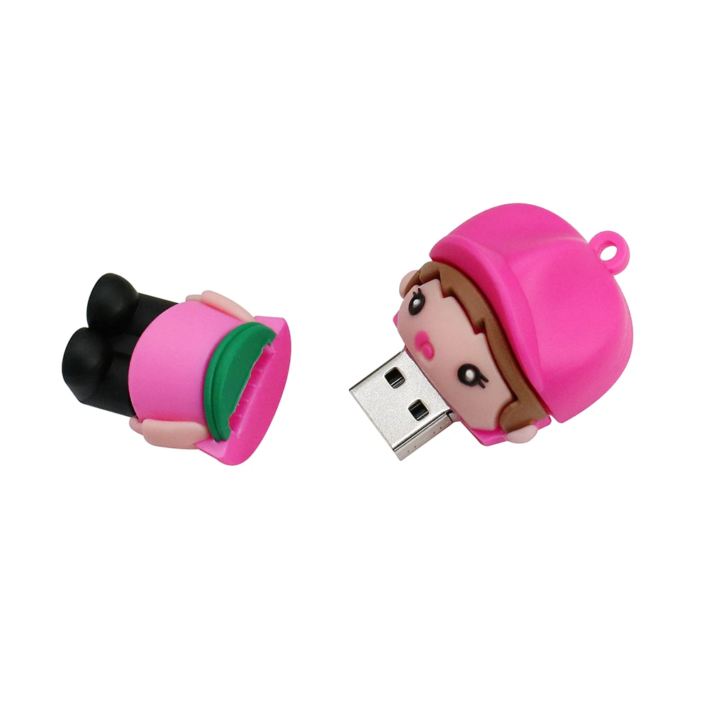 Свадебный Usb флеш-накопитель мультяшный детский 8 ГБ 16 32 64 128 256 флеш-накопители