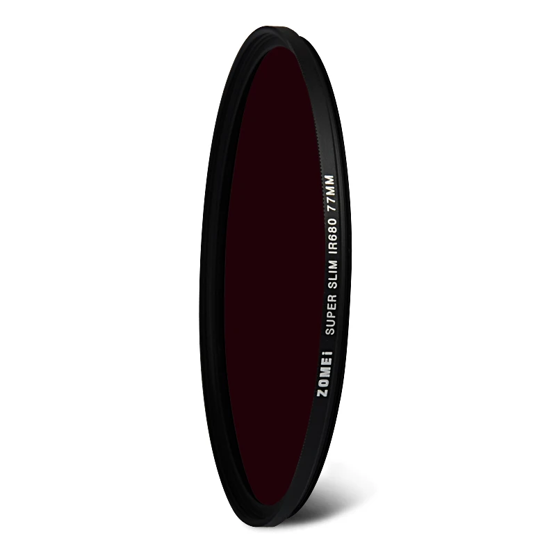 Высокое качество 680nm 720nm 760nm 850nm 950nm инфракрасный ИК-фильтр 37/49/52/58/67/72/82 мм для Canon Nikon