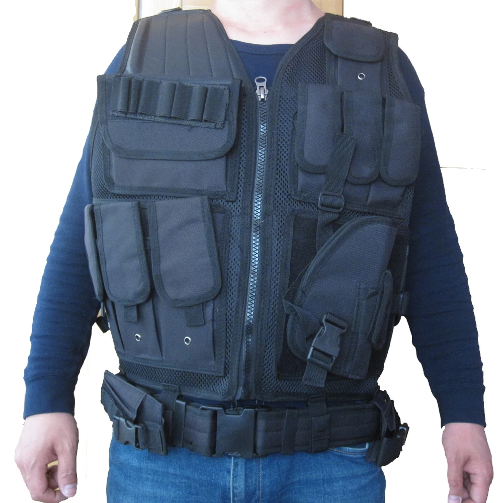 2020 New Colete Tatico Loja Artigos Militares Airsoft Tactical Vest Leapers Law Enforcement Molle Swat Schutzweste 2 Color
