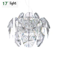 clear led e27 modern d6172cm hope pendent lamp acrylic lampshade pendent suspension lighting bedroom lamp fixtures