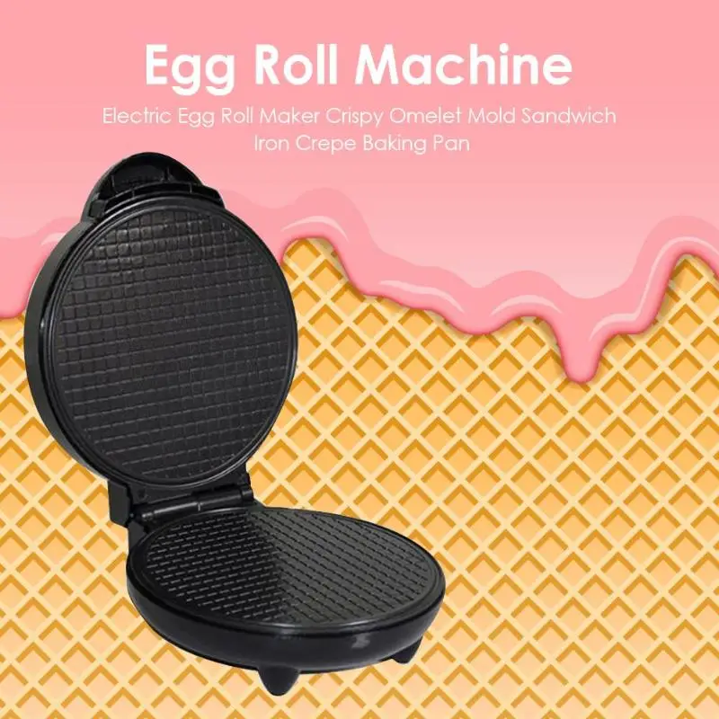 Электрический Egg Roll чайник хрустящей форма для омлета сэндвич железа креп Форма