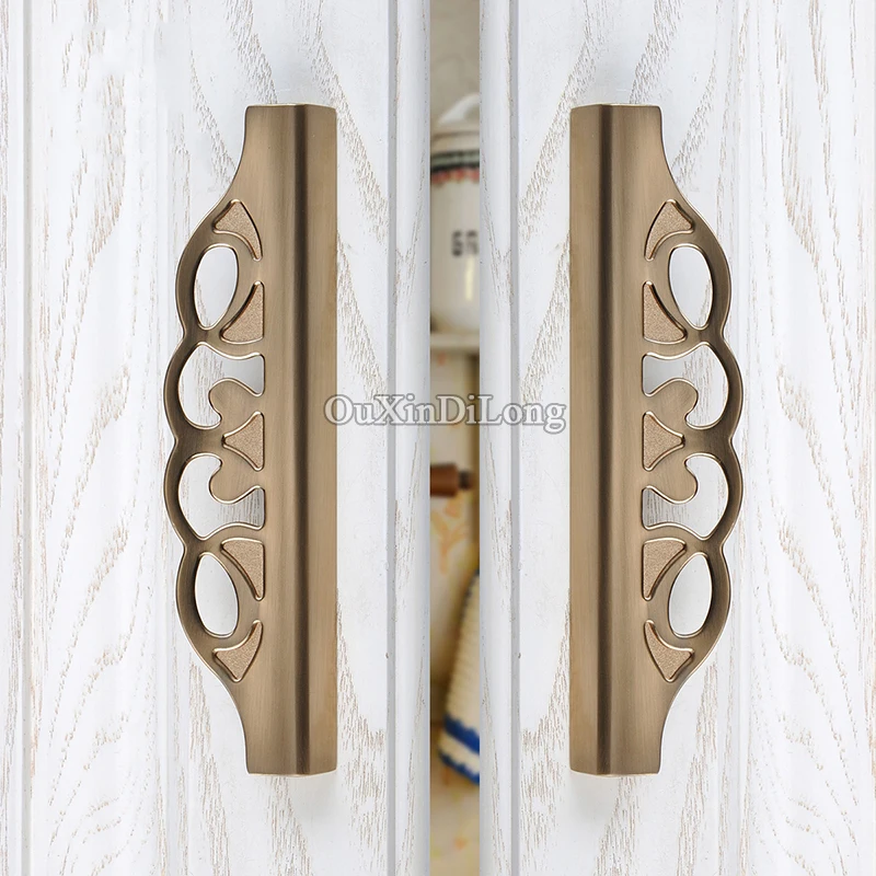 2021 NEW 10PCS European Elegant Kitchen Cabinet Door Handles Thicken Cupboard Wardrobe Drawer Pulls and Knobs | Обустройство дома