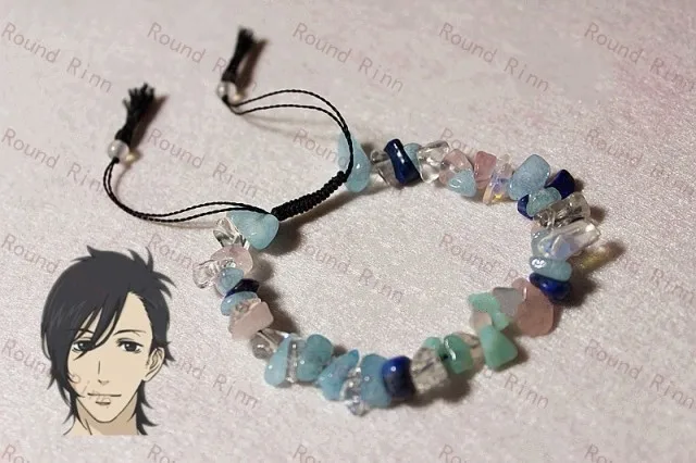 

Free Shipping Say "I Love You" Kurosawa Yamato / Tachibana Mei Anime Cosplay Crystal Bracelet