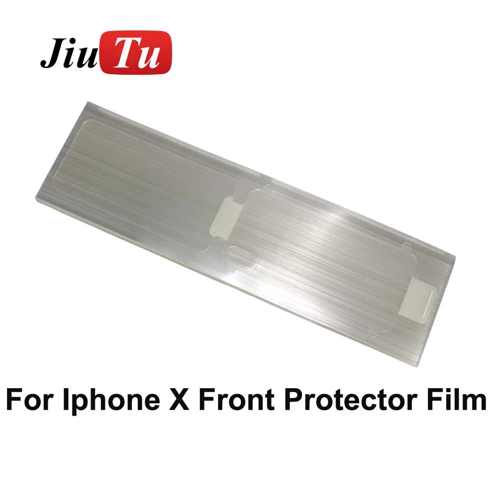 100 шт./лот передняя пластиковая защитная пленка для iPhone X OLED Защитное стекло ЖК