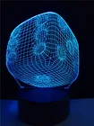 Новинка, светодиодный ночник RGB для спальни в виде кубиков, многоцветная настольная лампа USB, вечерние декоративные светильники для домашних игр, кабель для ing подарков