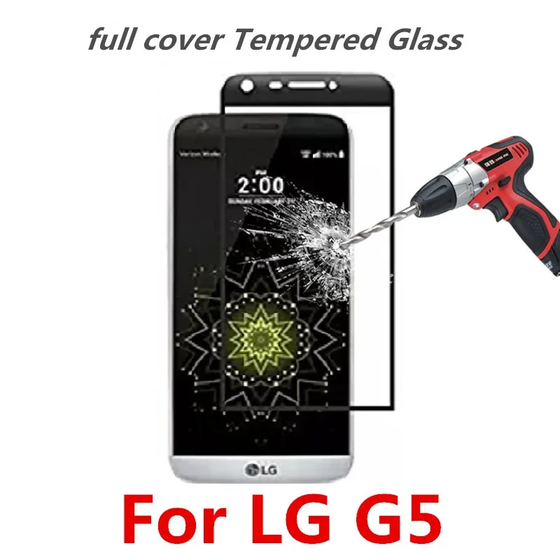 Закаленное противоударный Стекло для LG G5 покрытие экрана защитные смартфон