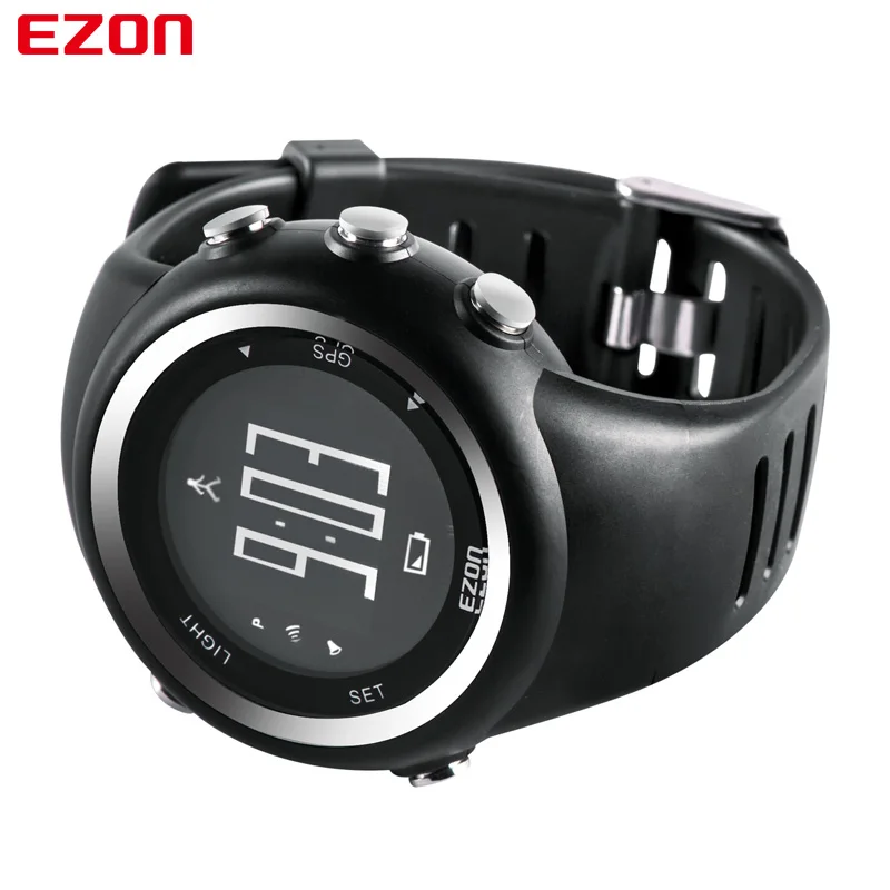 EZON GPS дистанция скорость калорий монитор мужские спортивные часы