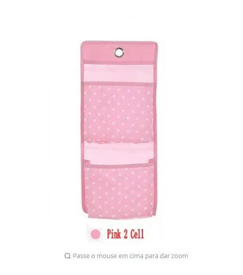 Pink2 Карманы из ткани Оксфорд для хранения носков нижнее белье игрушки обуви очки ключи почты двери висят на стене Организатор рейтинг шкафчик мешок - Цвет: Pink2