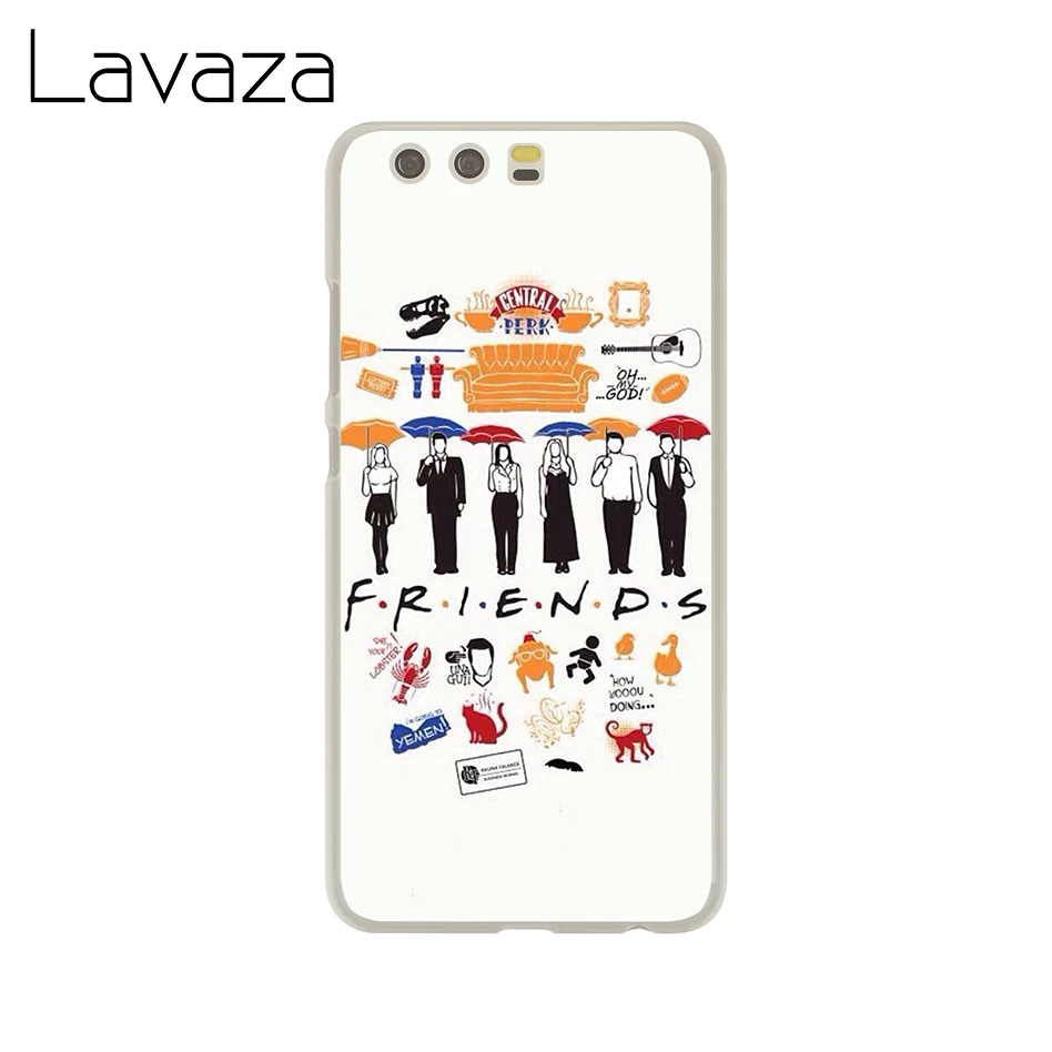 Чехол Lavaza Friends tv для huawei P20 P10 P9 P8 Lite Plus Pro 2017 2016 2015 P Smart 2019|Чехлы-накладки| |