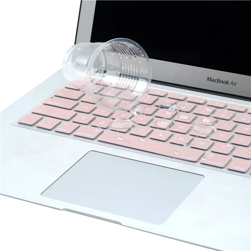 Силиконовая Защитная крышка для клавиатуры MOSISO MacBook Air 13 11 Pro Retina 15