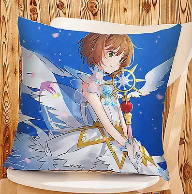 40 см * карта аниме Captor Sakura розовый ребенок девушки кровать Подушка Наволочка