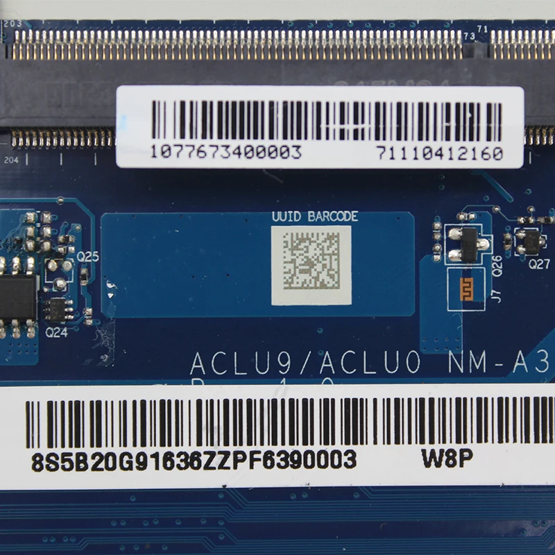 Оригинальная материнская плата для ноутбука lenovo G50 30 с процессором Intel N2820 N2840 DDR3