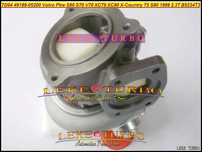 Бесплатная доставка TD04HL 49189 05200 05210 05211 турбо для VOLVO PKW S60 00S70 V70 XC70 XC90 X Country T5 S80 2.3L