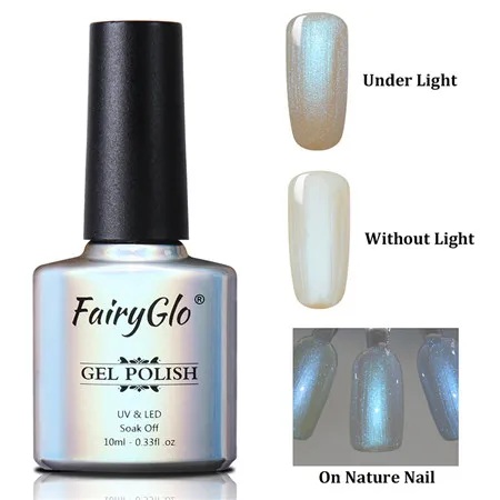 9503 FairyGlo 10 мл Лак для ногтей Оболочка Русалка тиснение краски Лак для ногтей Nail Art Nagellak замочить от ногтей Гель-лак Vernis a Ongle чернила - Цвет: 9503