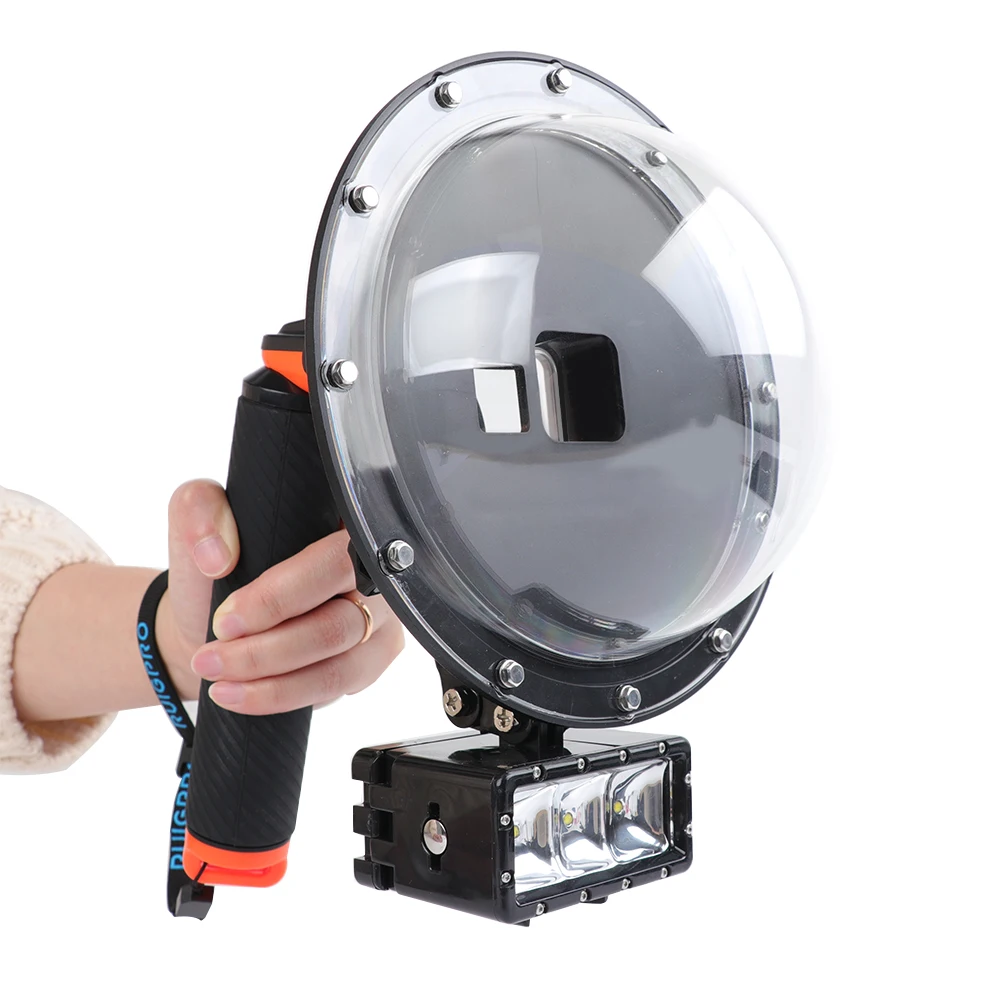 Водонепроницаемый чехол для купольного порта с корпусом GoPro Hero 5 6 экшн камеры hero 7